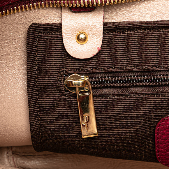 Pre-Loved Ferragamo Leather Gancini Tote - Picture 10 of 12